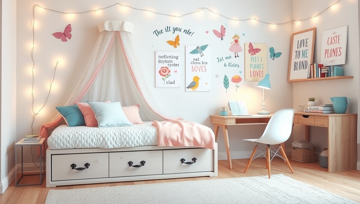 Cool 10-Year-Old Girl Bedroom