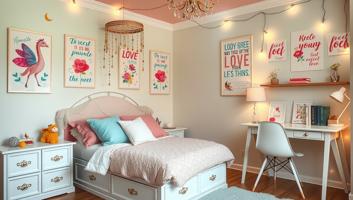 Cool 10-Year-Old Girl Bedroom
