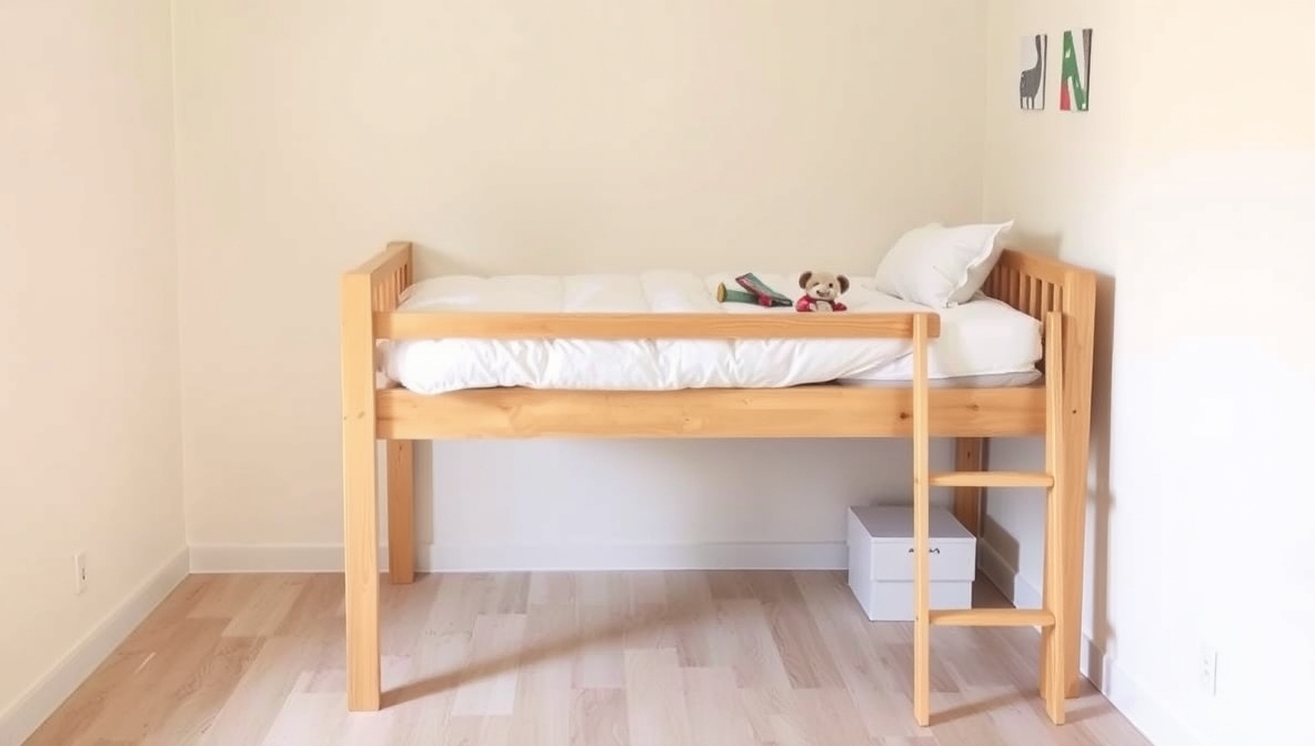 DIY loft bed