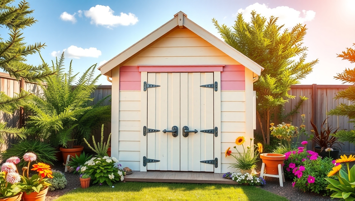 DIY playhouse door