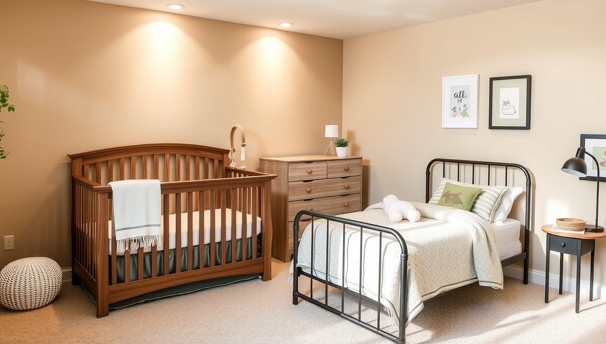 baby boy shared room ideas