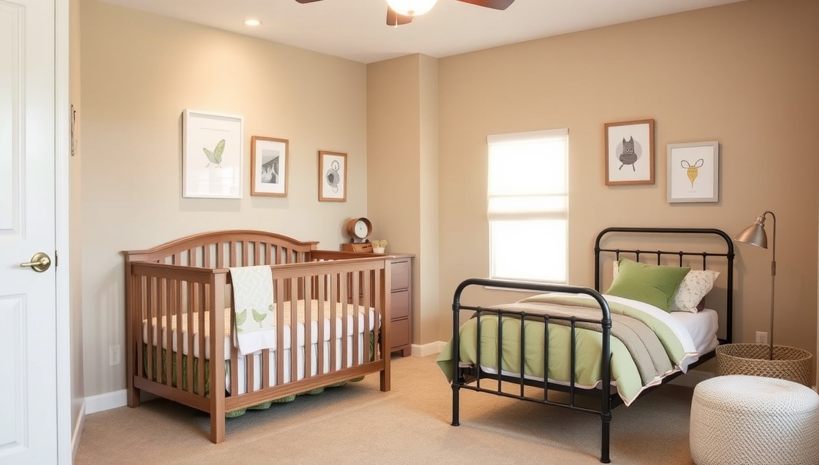 baby boy shared room ideas
