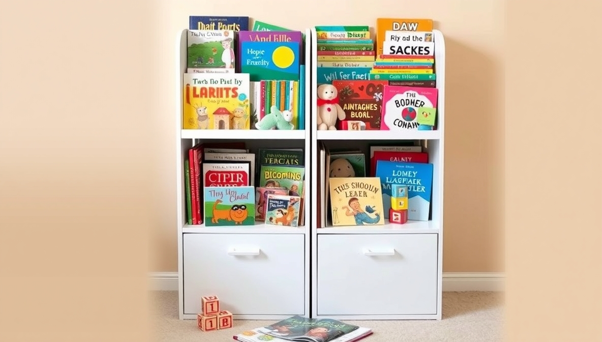 diy kids bookshelf