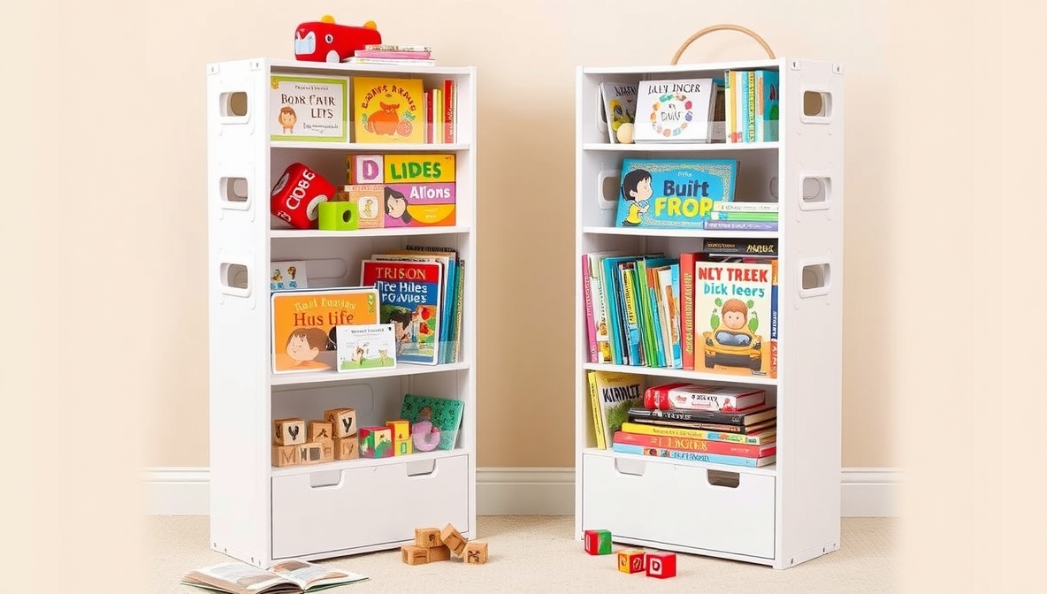 diy kids bookshelf