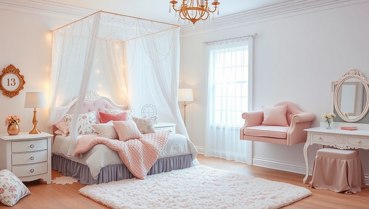 girls room DIY decor
