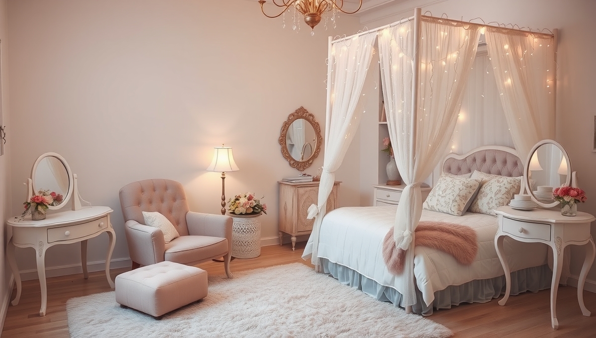 girls room DIY decor