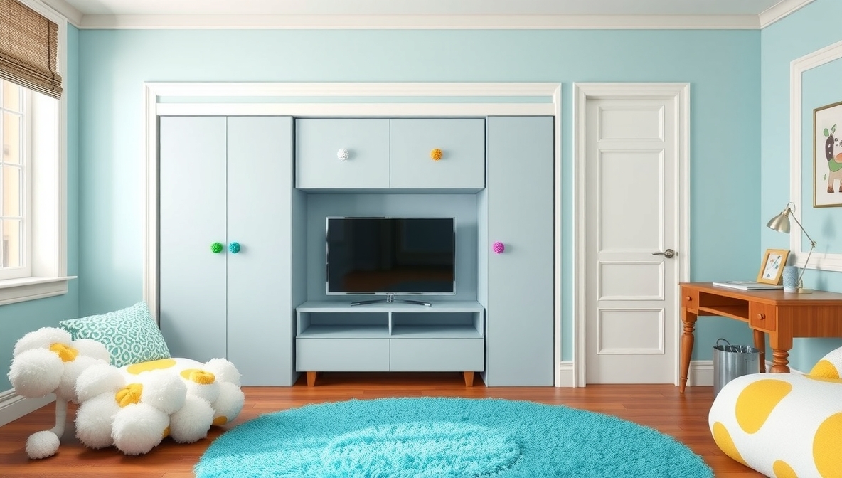 hidden tv cabinet