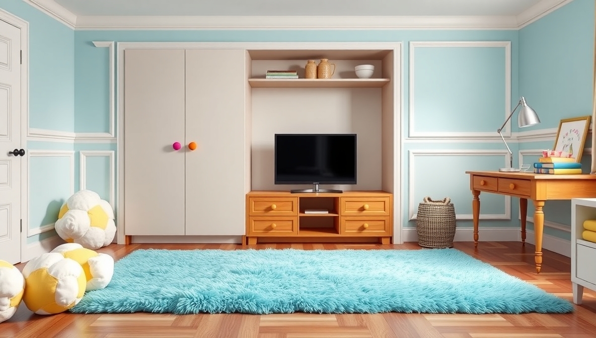 hidden tv cabinet