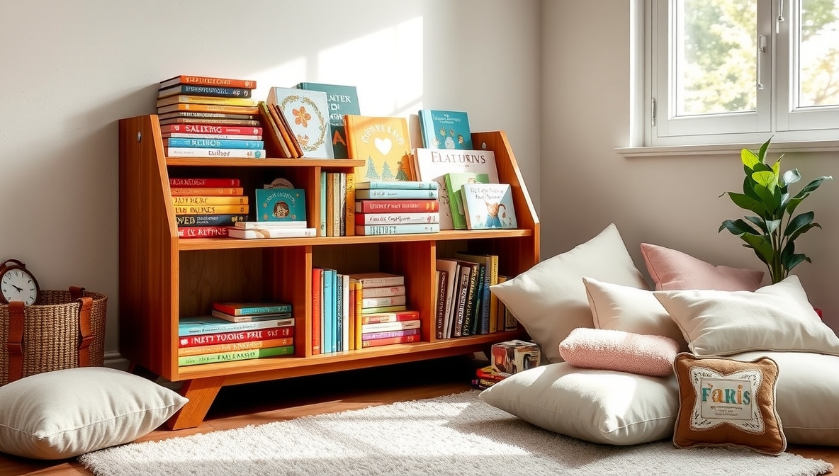 kids bookshelf ideas