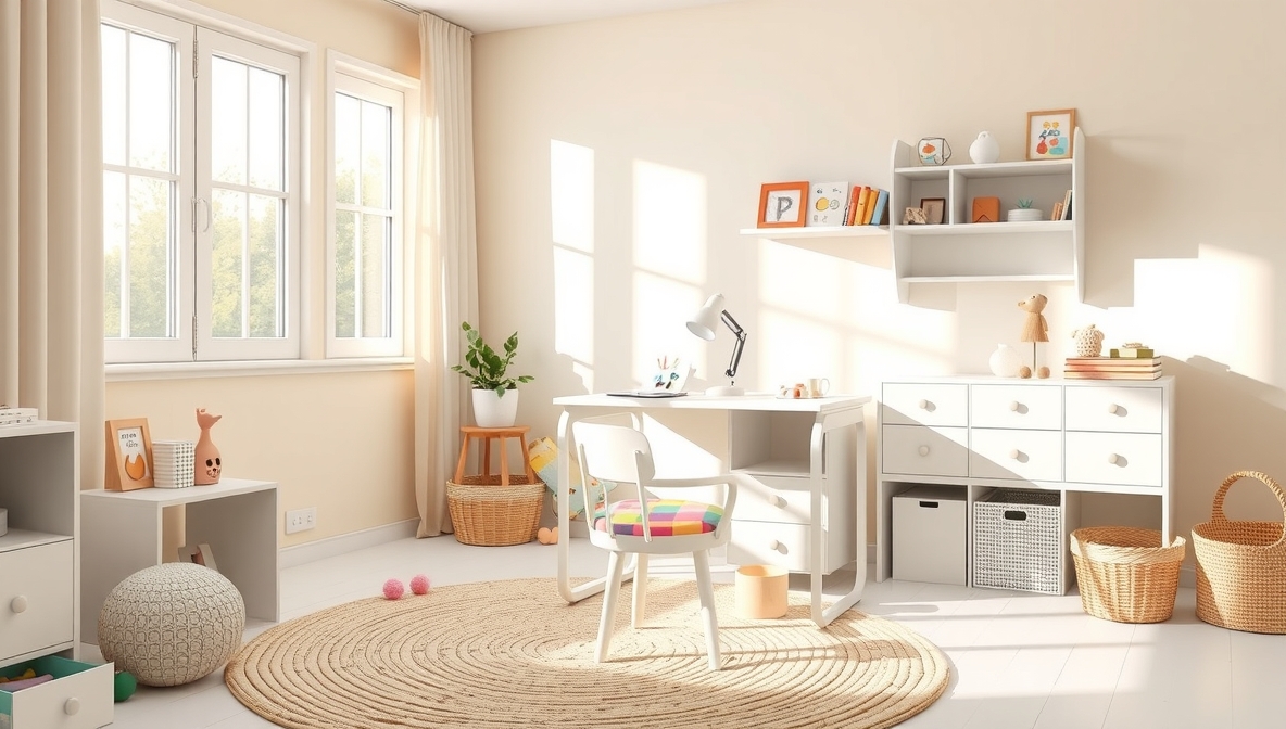 kids study space ideas