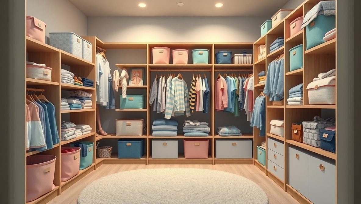 kids walk-in closet ideas