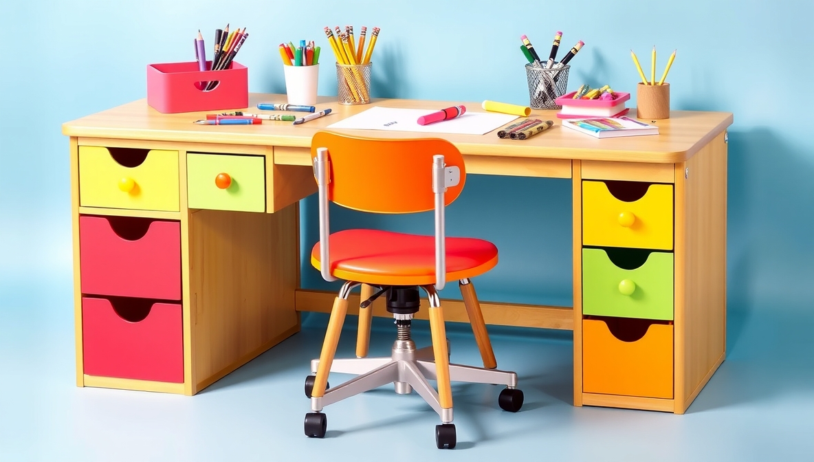 kids writing desk