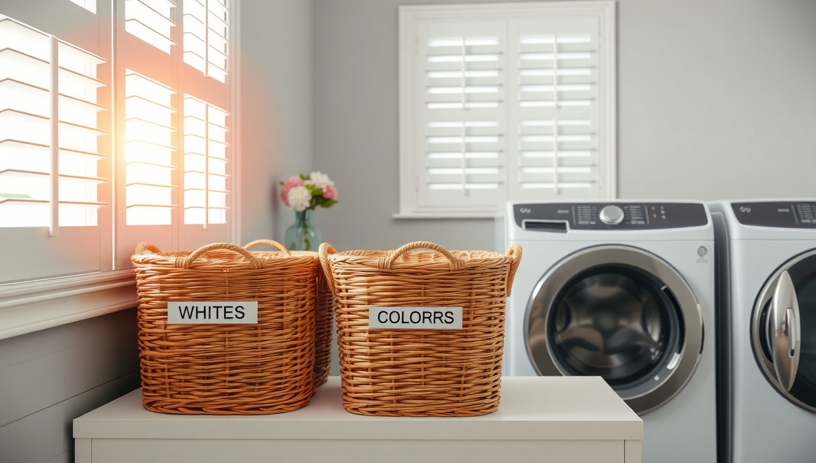 laundry room organization