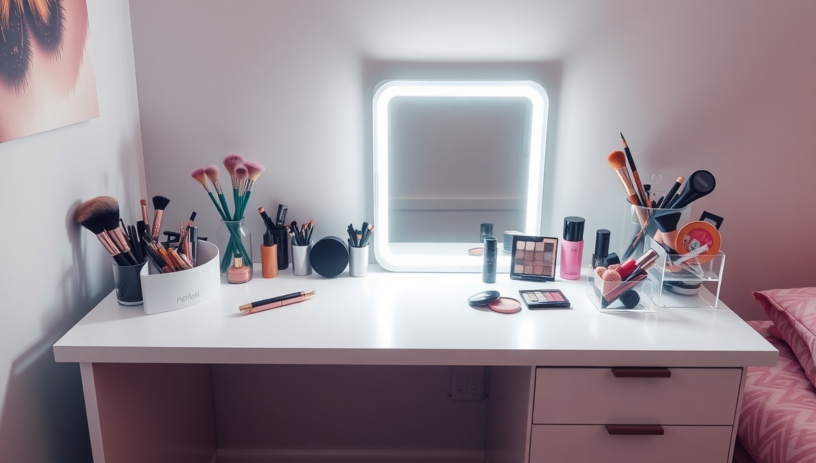 makeup desk ideas