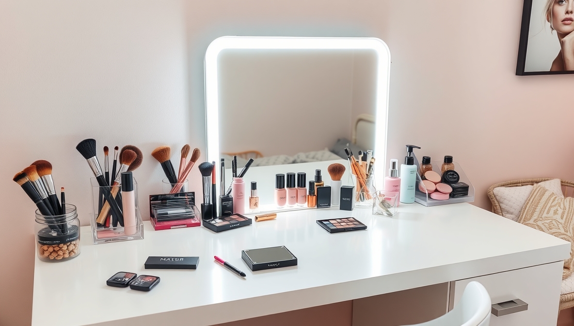 makeup desk ideas