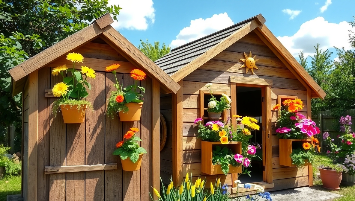 pallet playhouse for kids