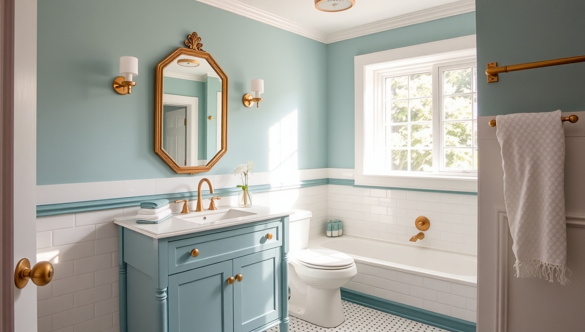 pottery barn teen bathroom