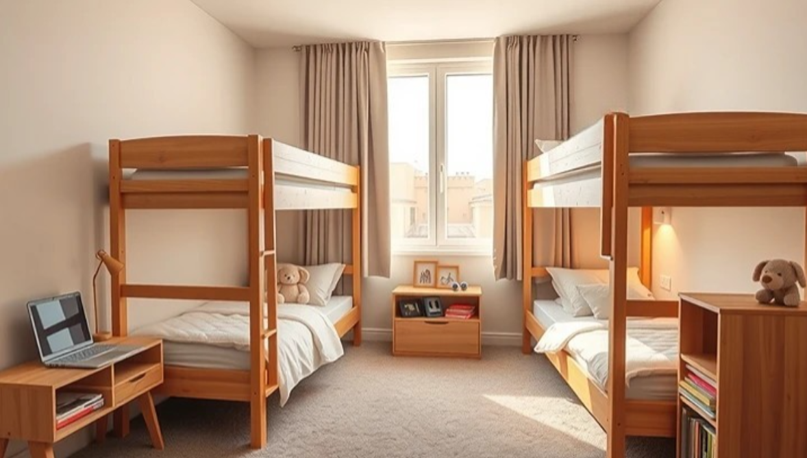 shared kids room