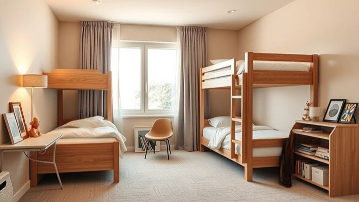shared kids room