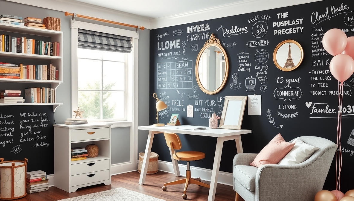 teen girl study room