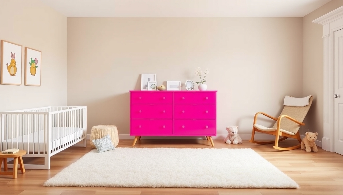 toddler pink bedroom