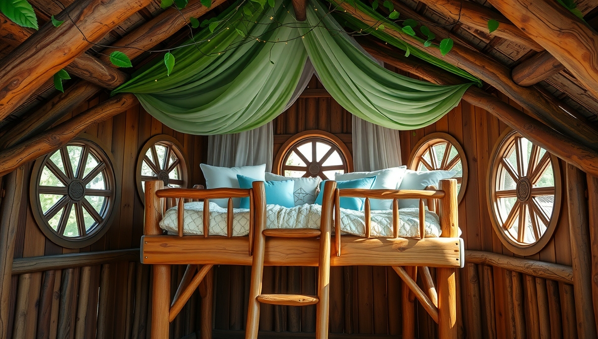 treehouse bedroom