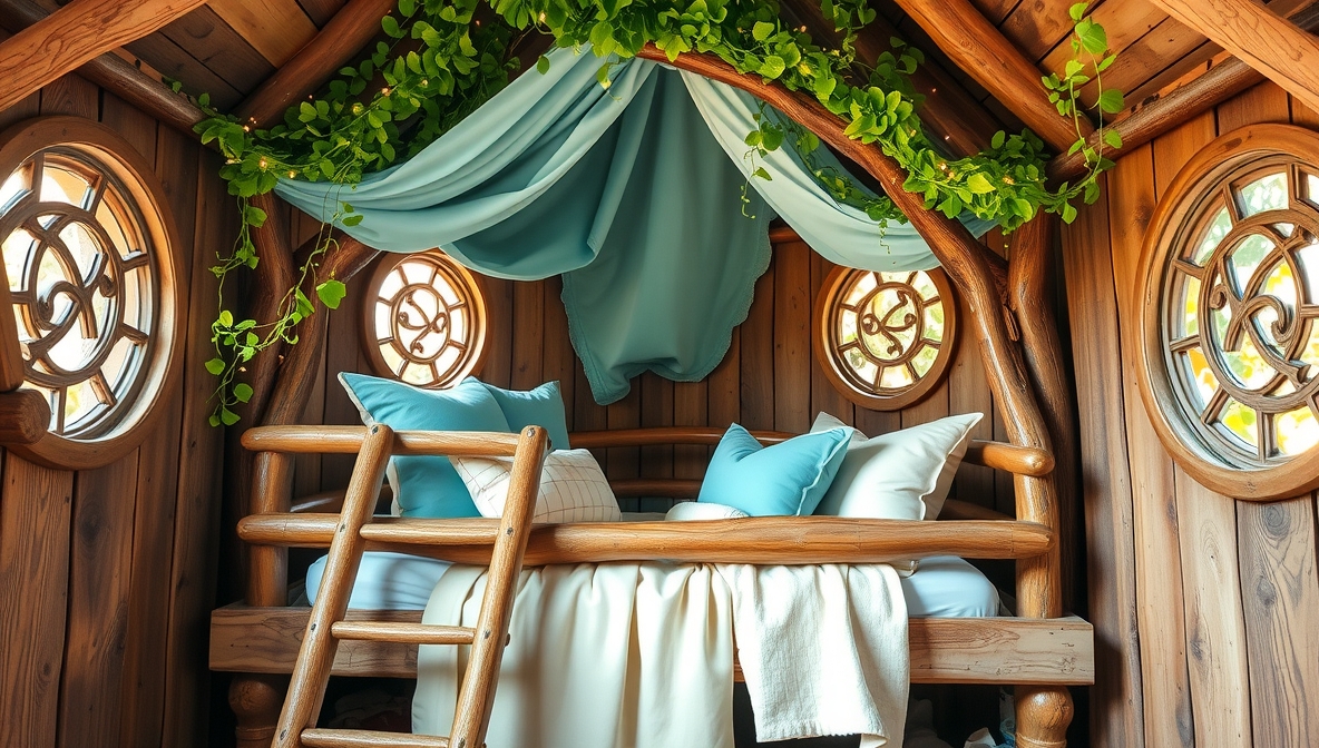 treehouse bedroom