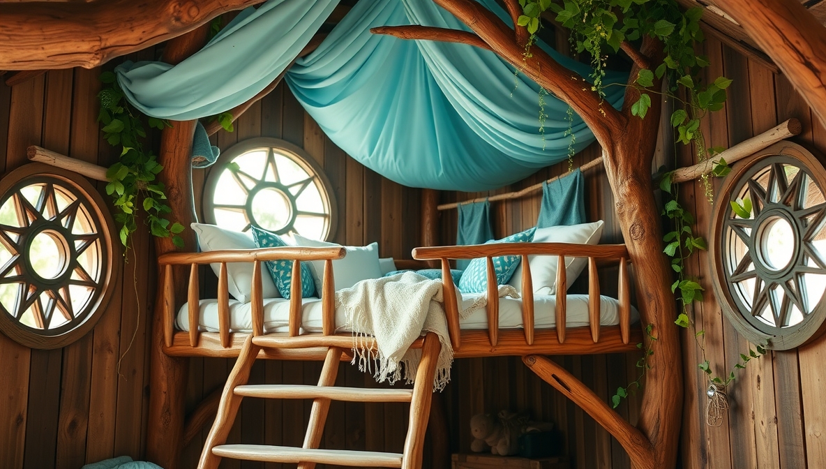 treehouse bedroom