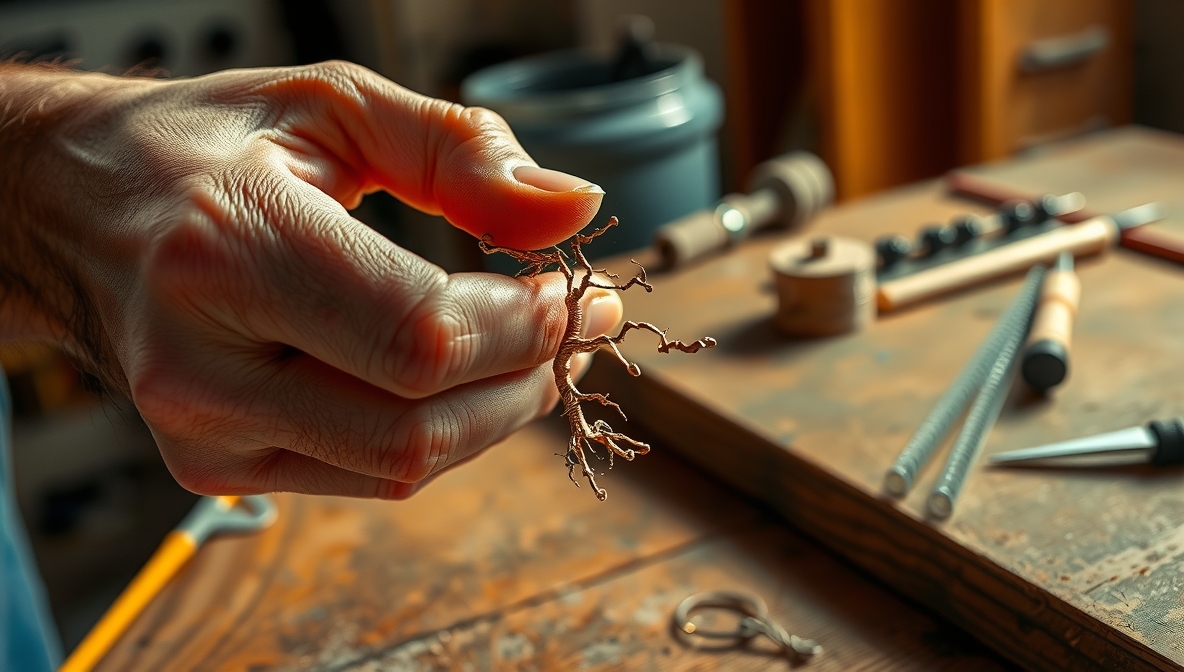 wire bonsai sculptures