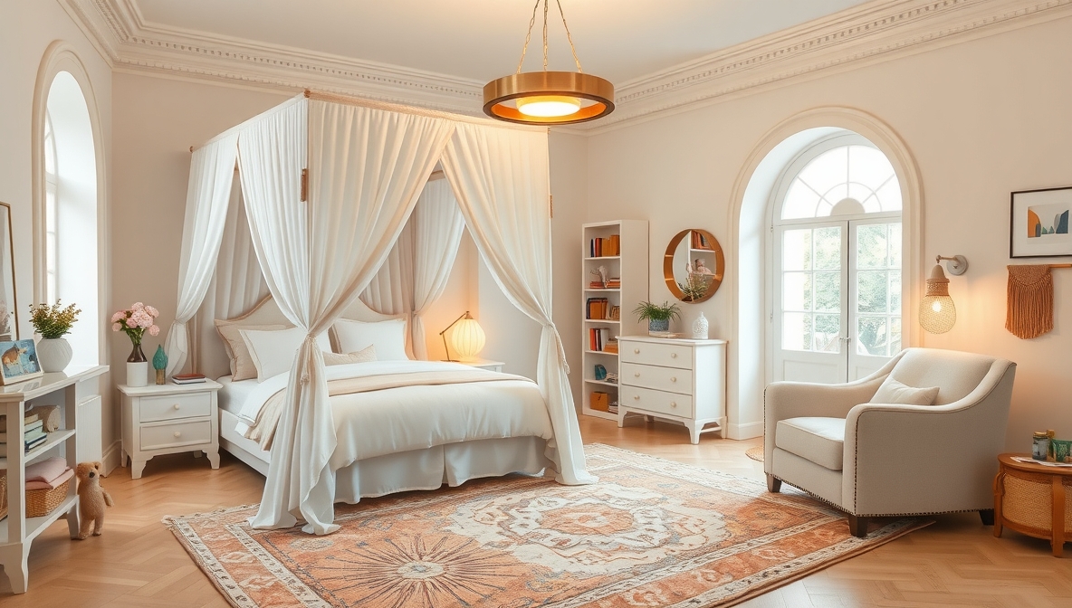 expensive looking kids room