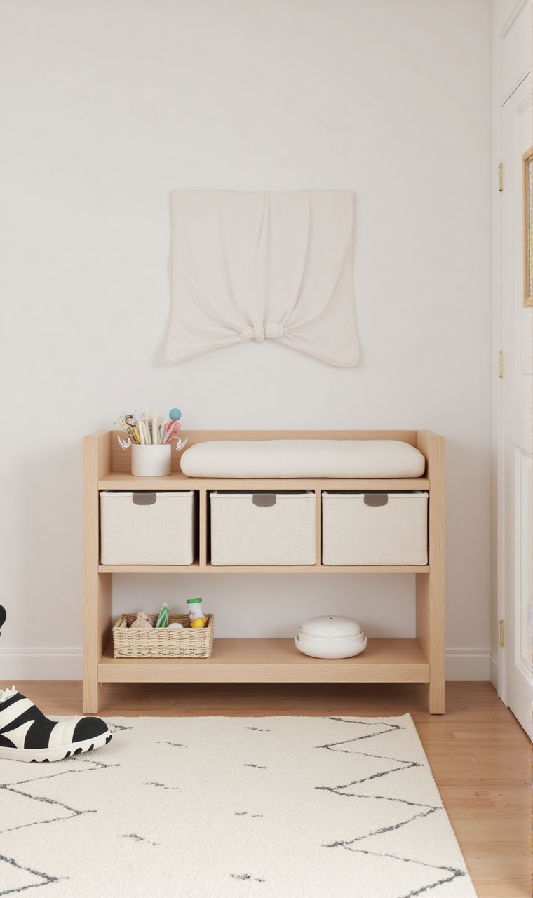 changing table bookshelf conversion