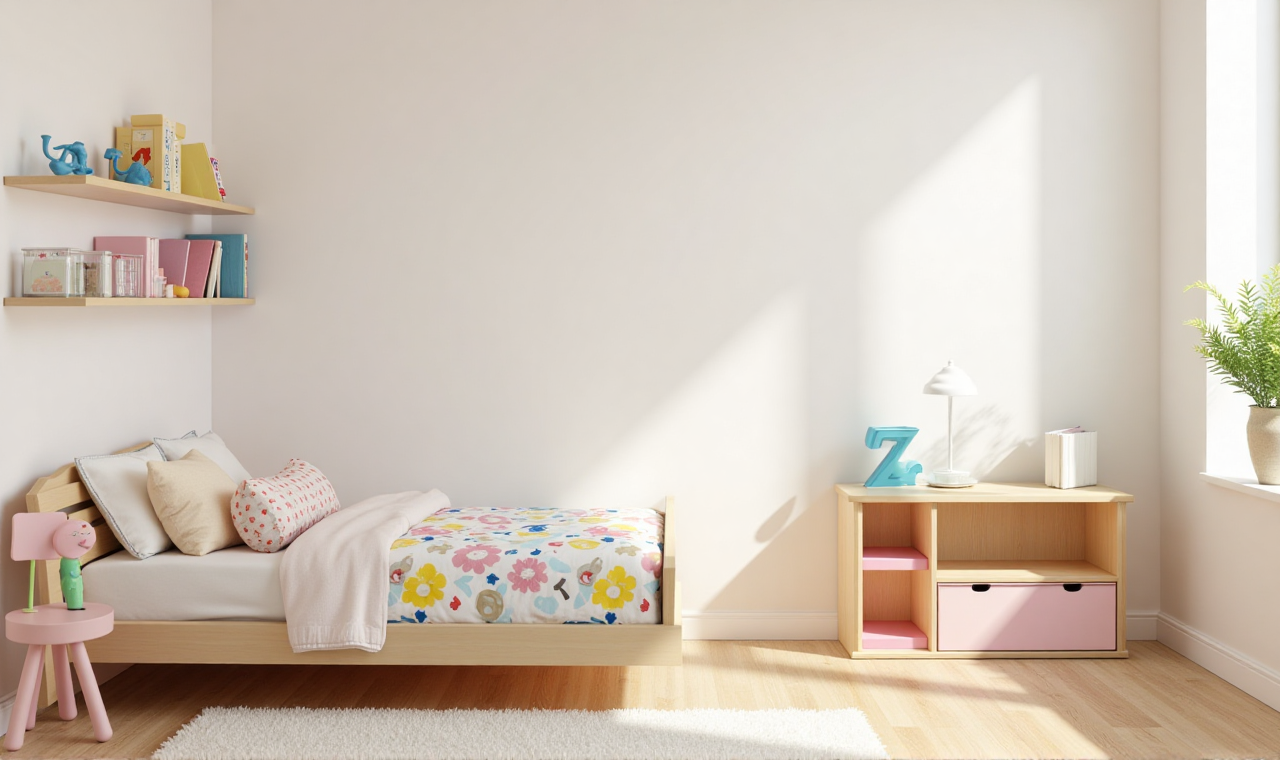 kids room bedside table ideas