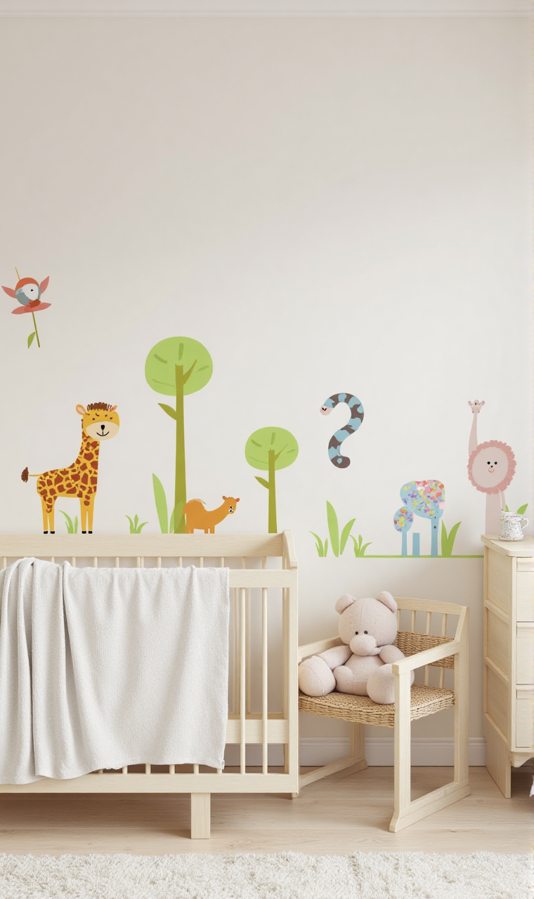 kids room wall decal ideas