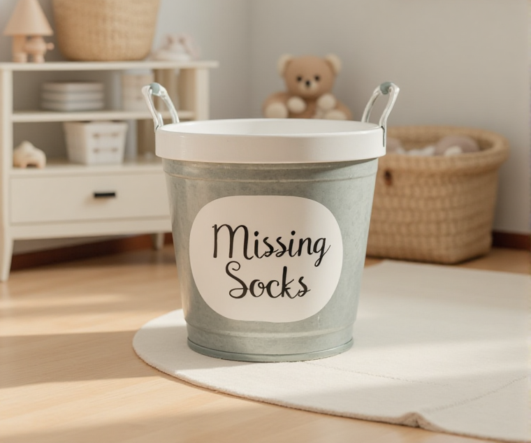 missing socks storage idea
