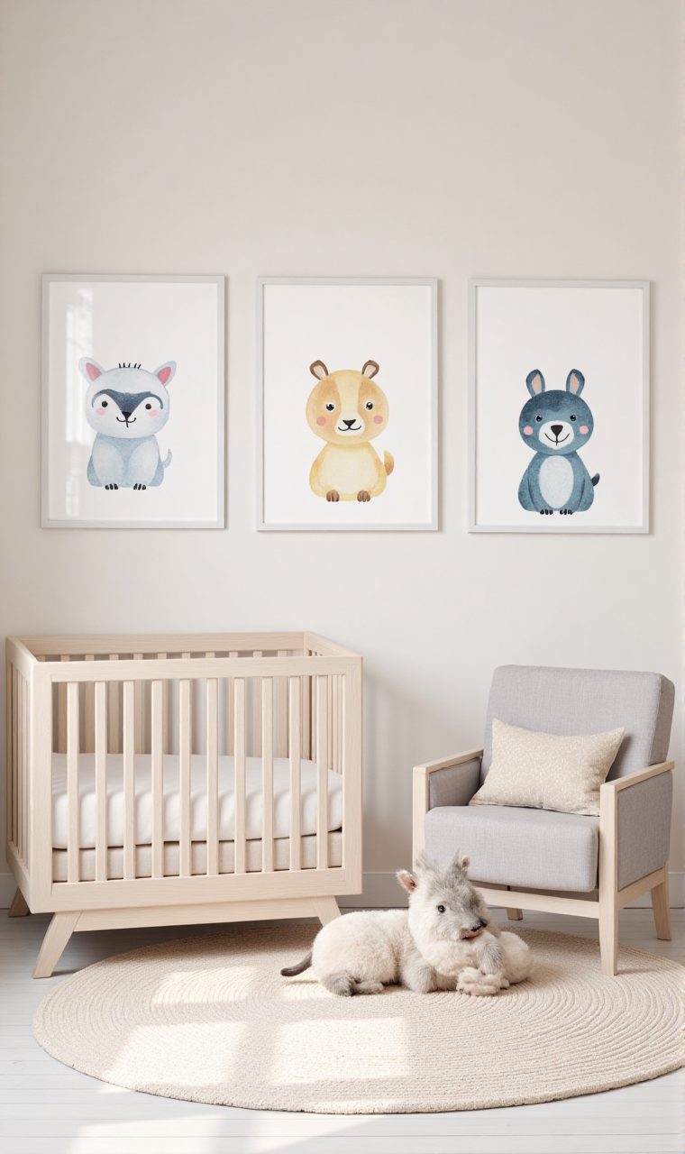 nursery wall art ideas