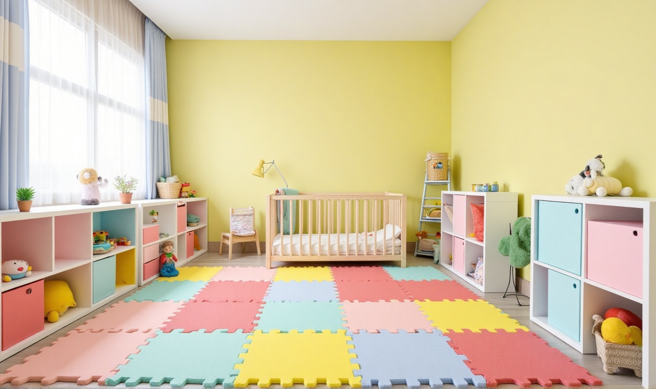 playroom flooring options kids